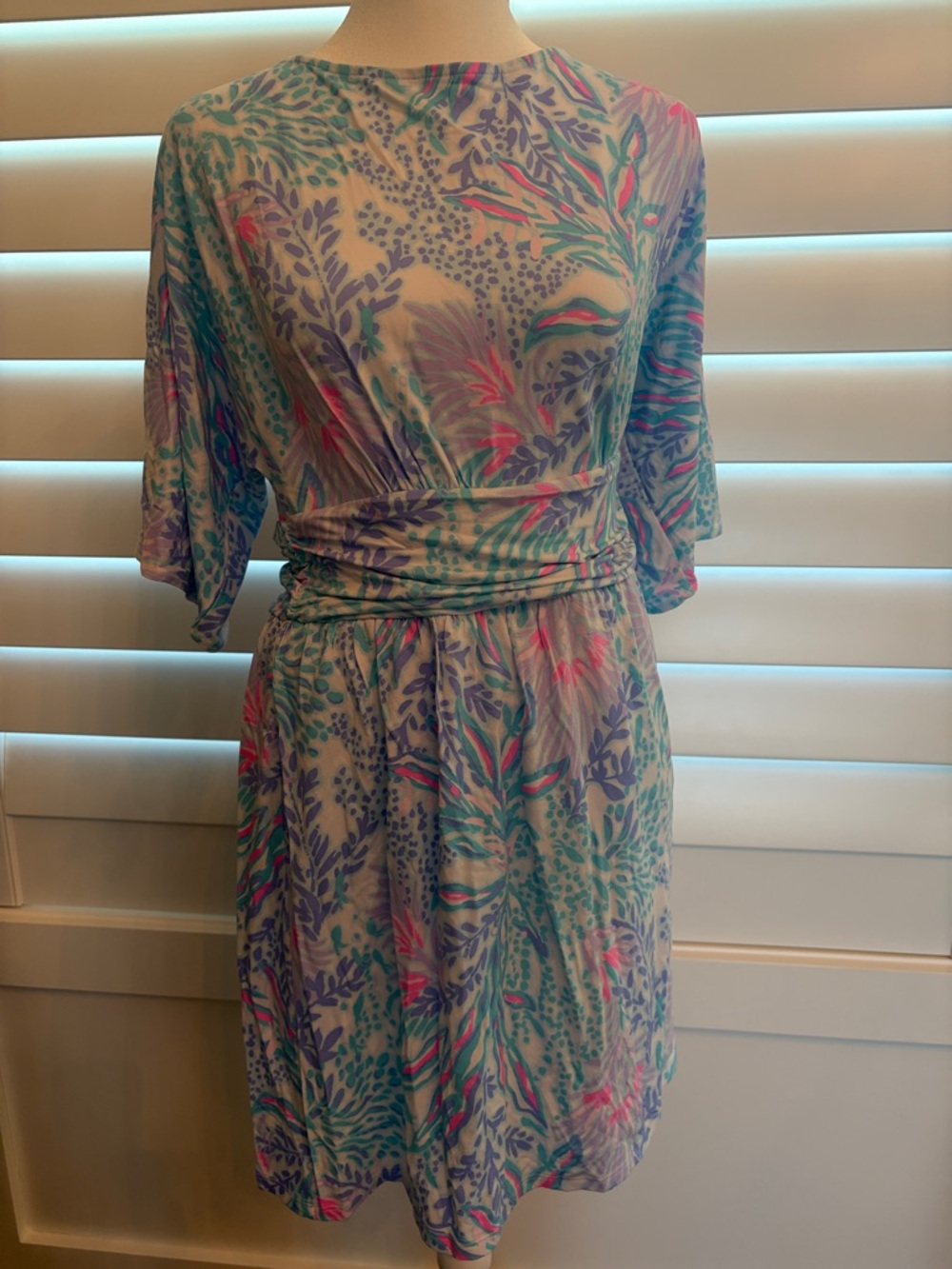 Lilly Pulitzer Parigi Boat Neck Romper -Via Del Mar - Picture 2 of 5